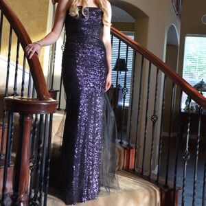 Badgley Mischka Dress- Sequin